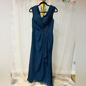 Chic Midnight Blue Maxi Dress